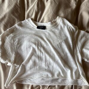 Vici Ivory Cropped Tee